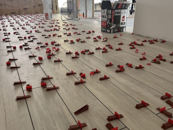 Professional flooring team